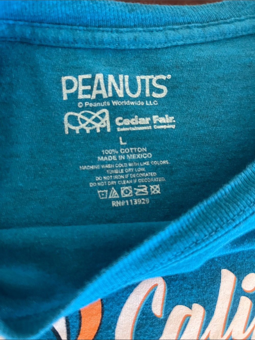🌴 Peanuts California Girls Graphic Tee | Women’s L - Picture 2 of 7